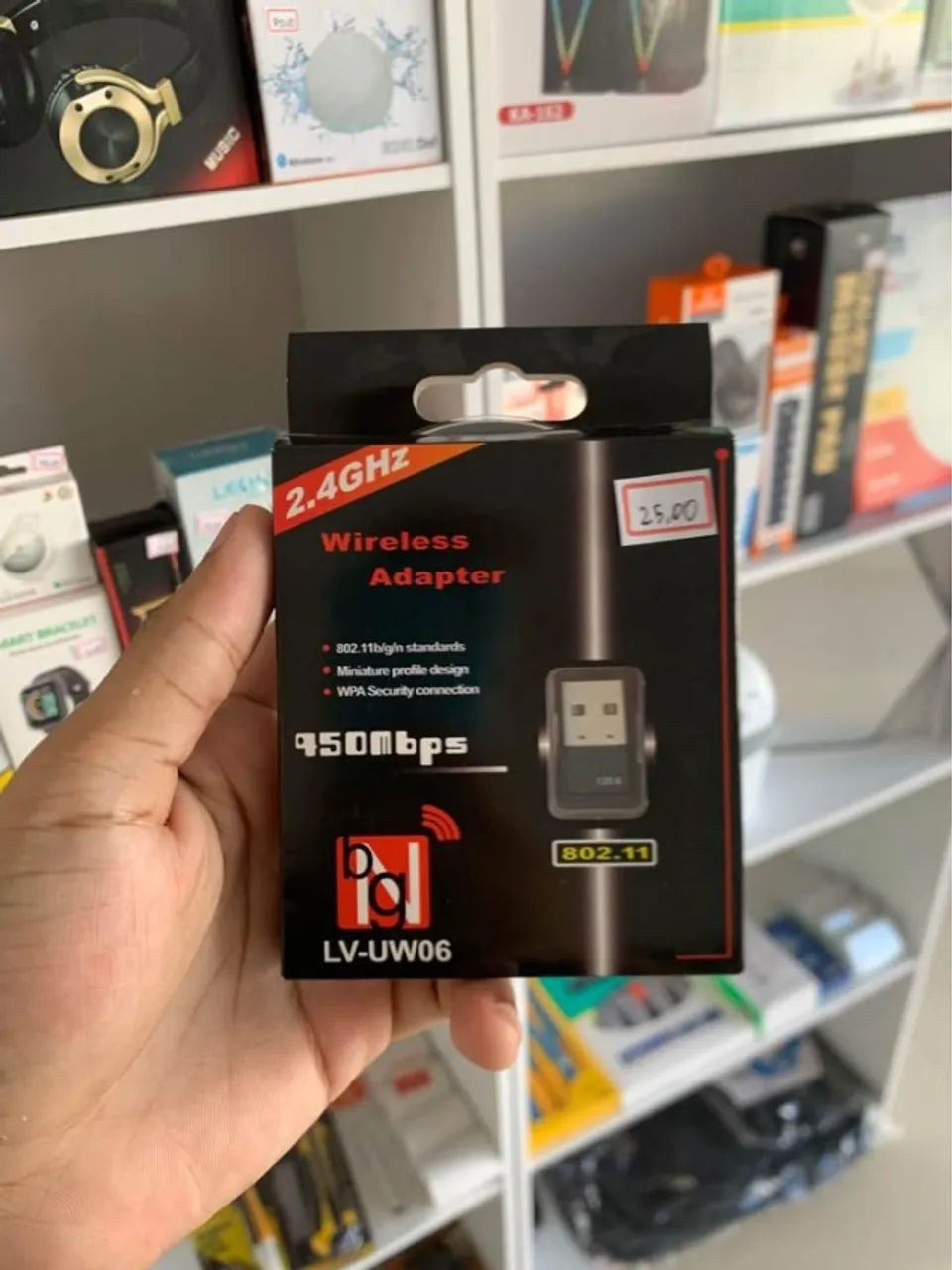Adaptador Wifi 2.4Ghz