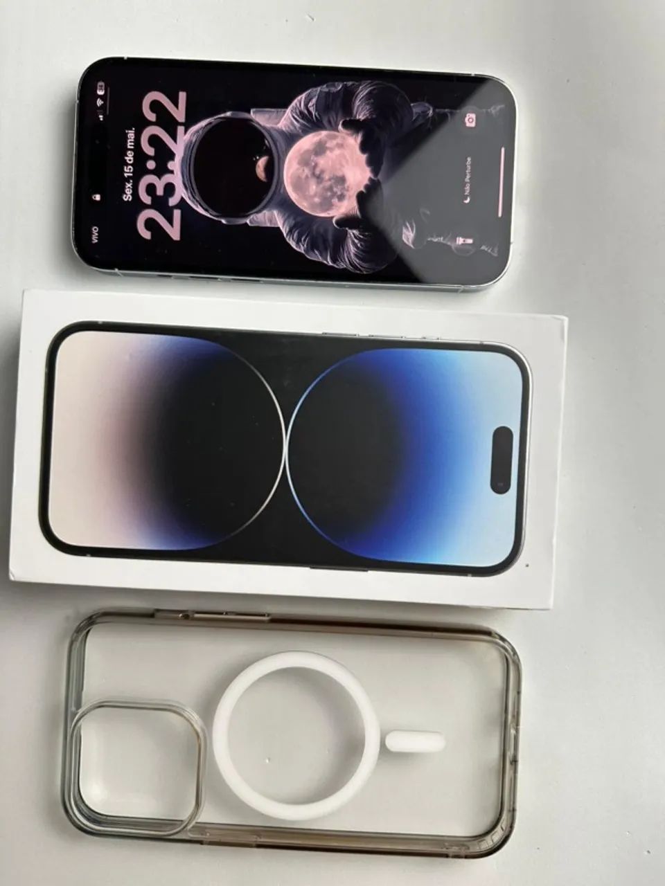 Iphone 14 Pro Silver 128GB - Celulares e Smartphones - Cinturão