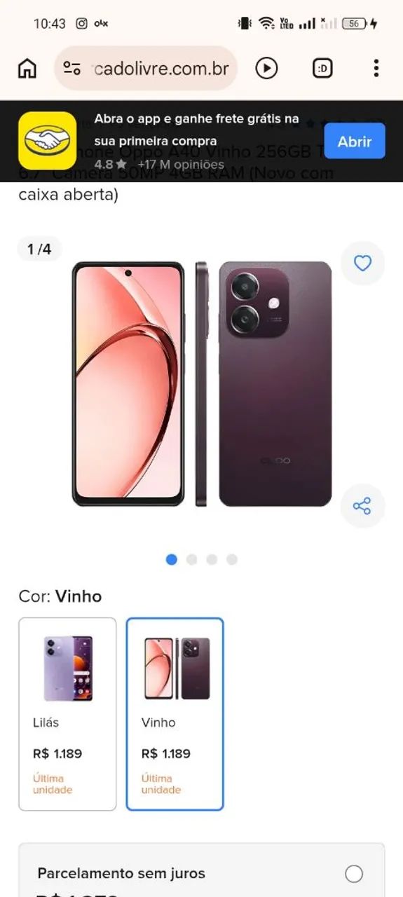 Oppo a40