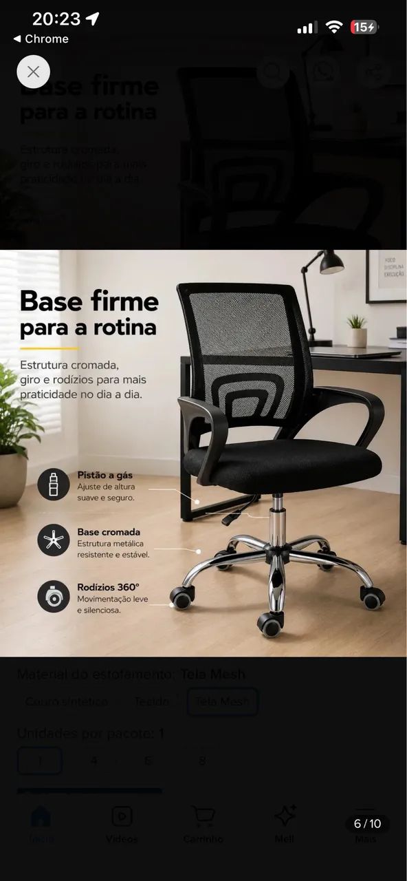 Cadeira escritório 