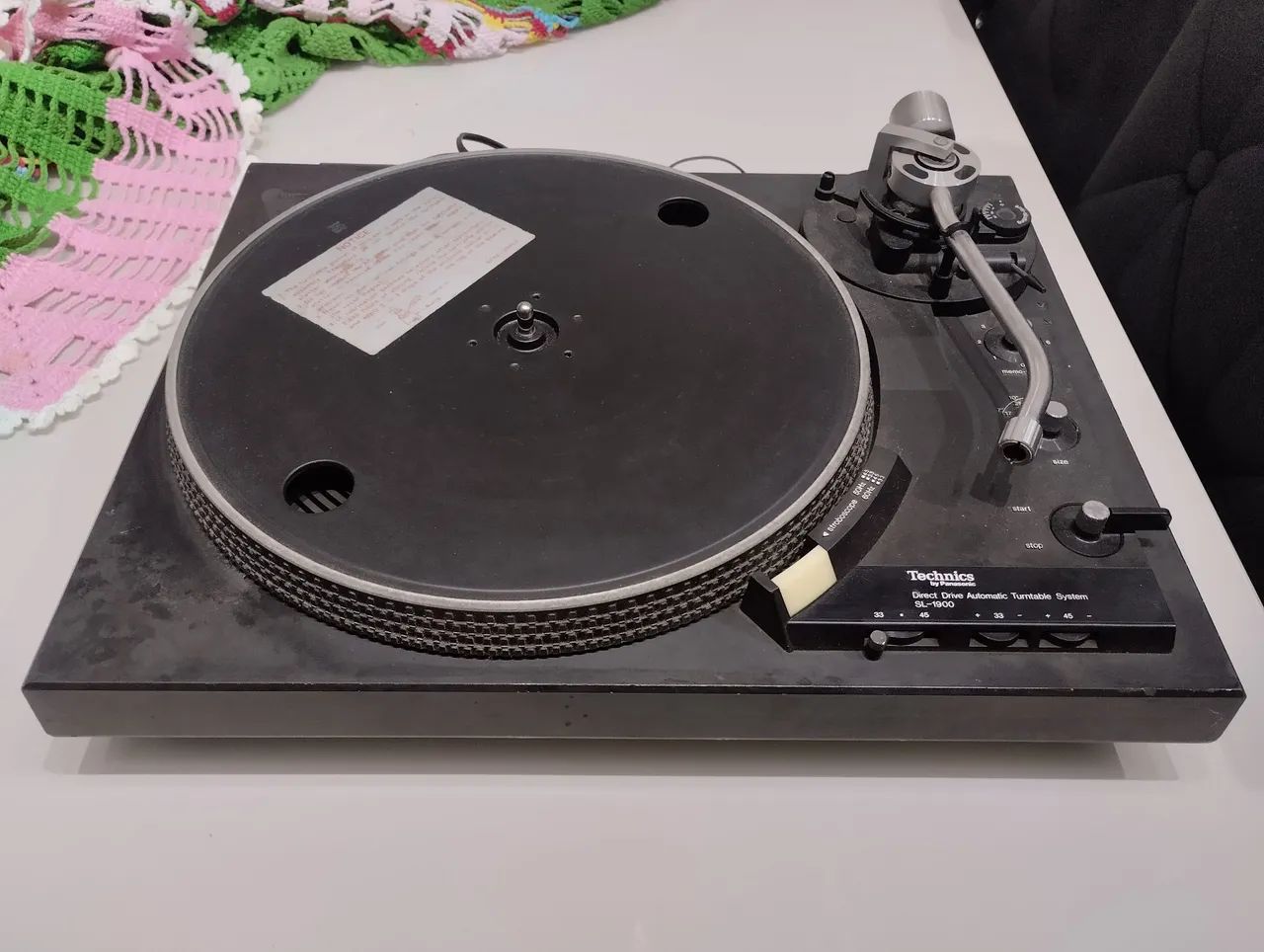 Toca disco technics sl 1900