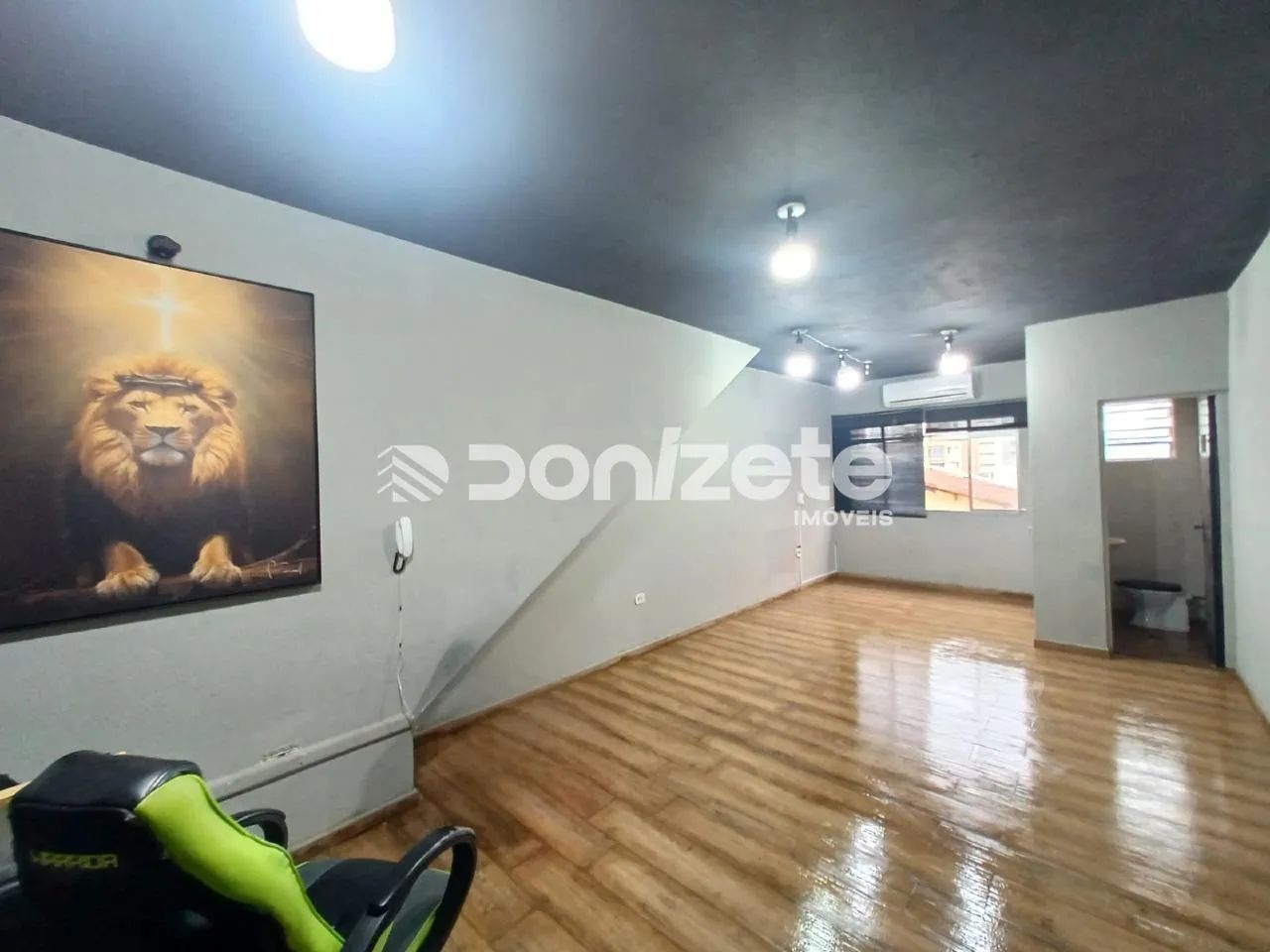 Sala Comercial para Aluguel em Vila Valparaíso, Santo André  40 m² com Ar Condicionado