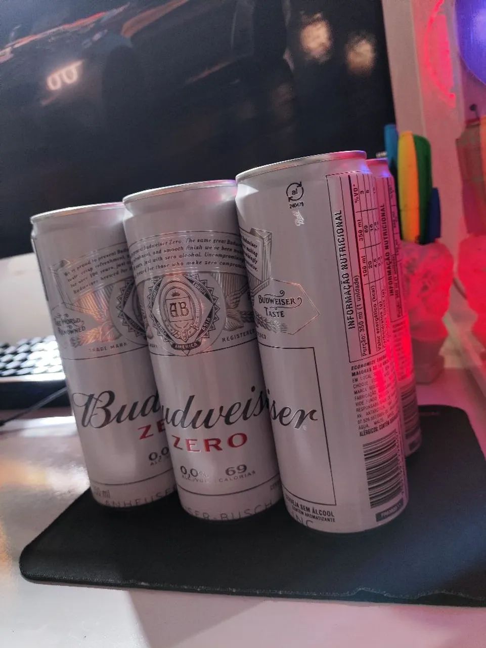 CERVEJA 6Un. BUDWEISER SLEEK 350ML - Foto 4