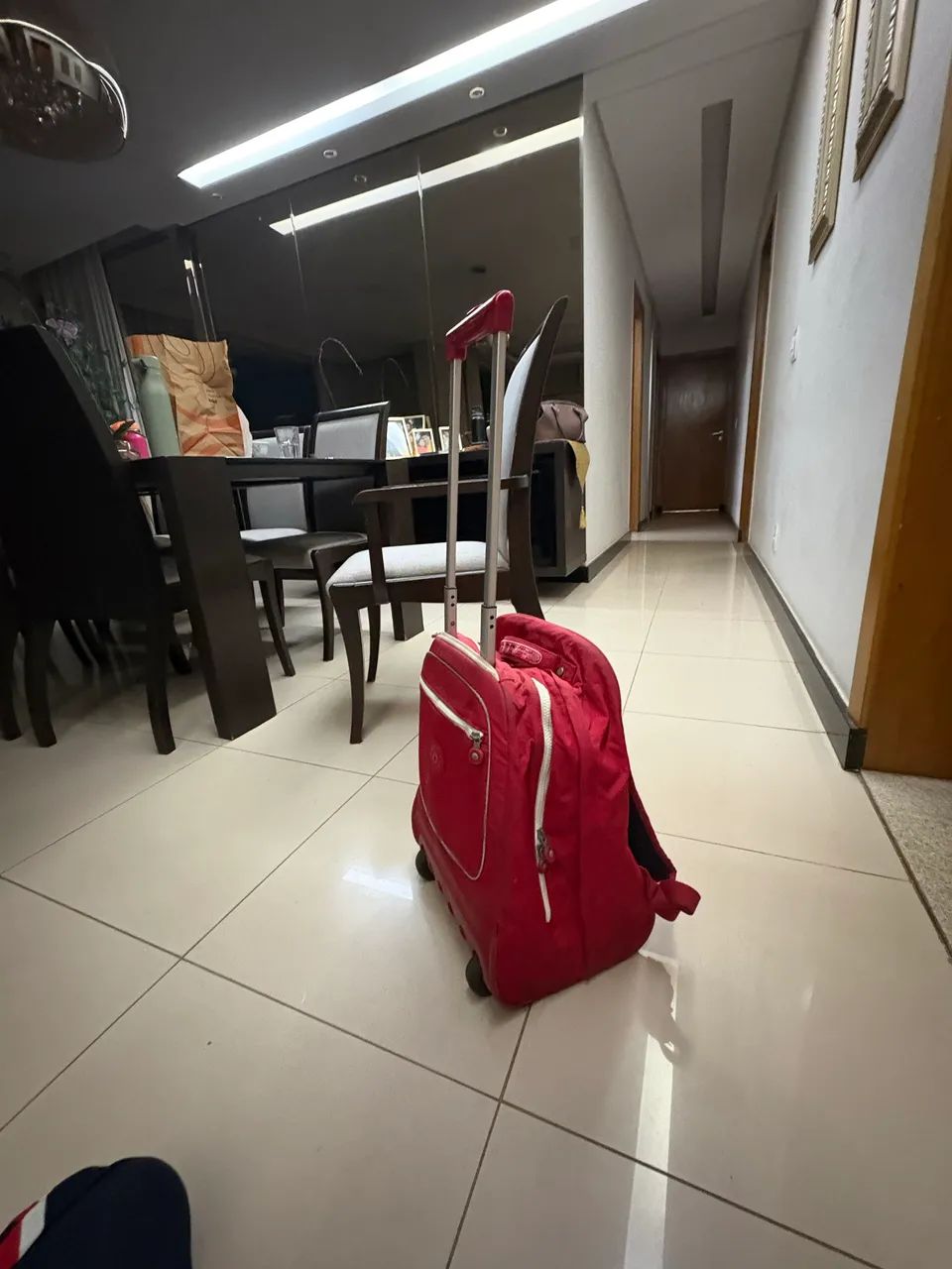 Mochila de rodinhas Kipling - Foto 4
