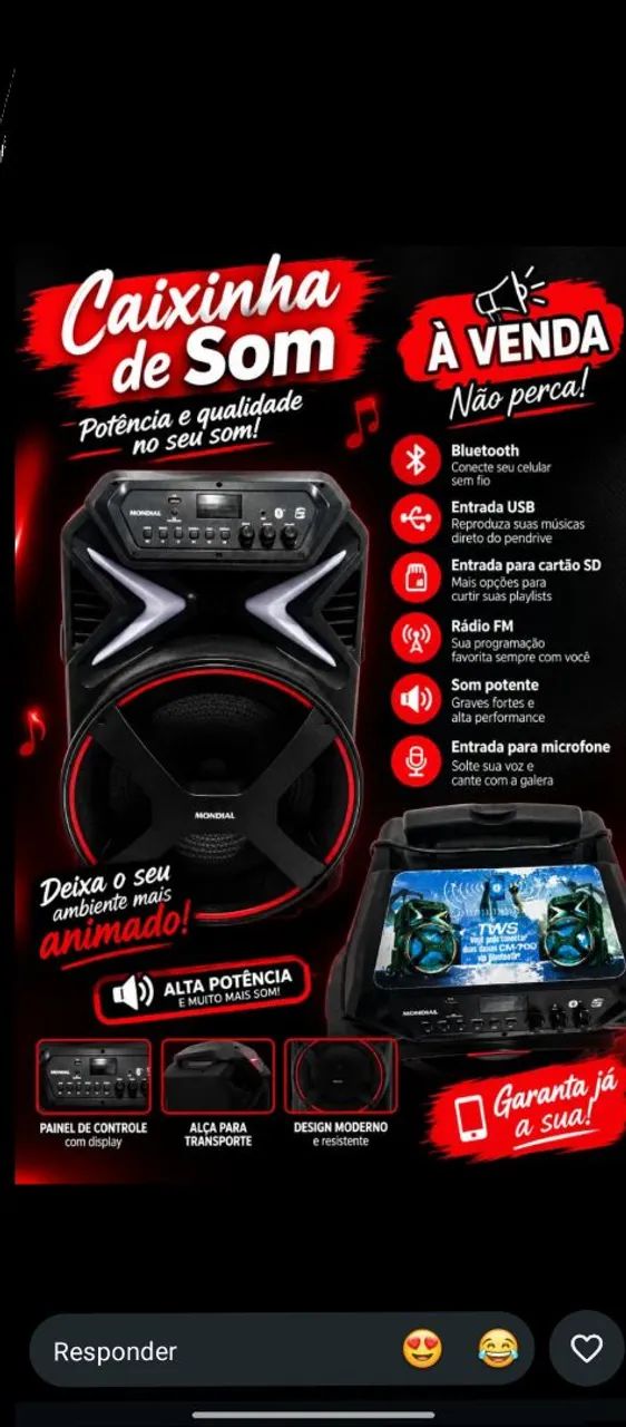 Caixa de som - Foto 3
