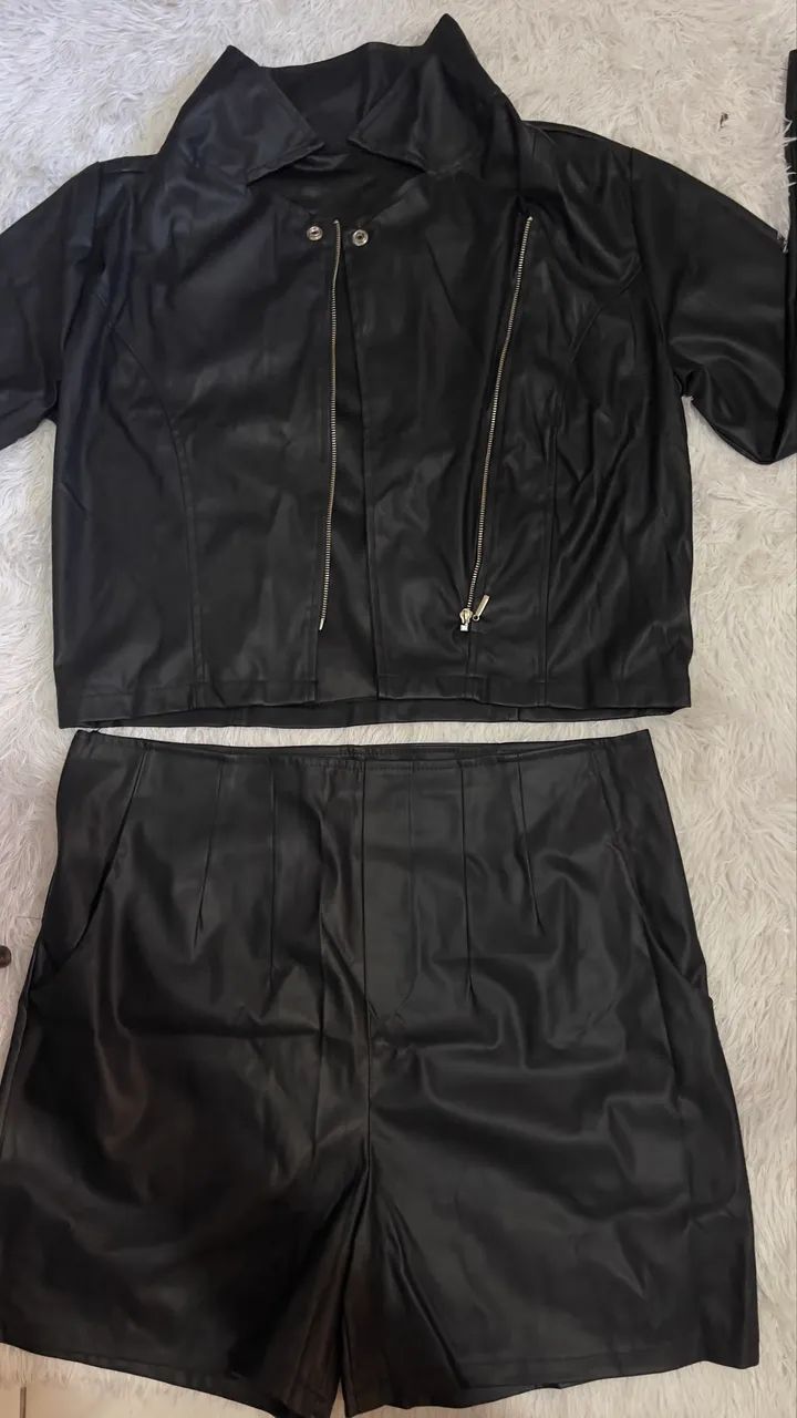 Conjunto de couro  - Foto 3