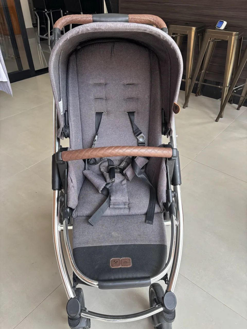 Carrinho ABC Design Samba - Super conservado - Foto 4