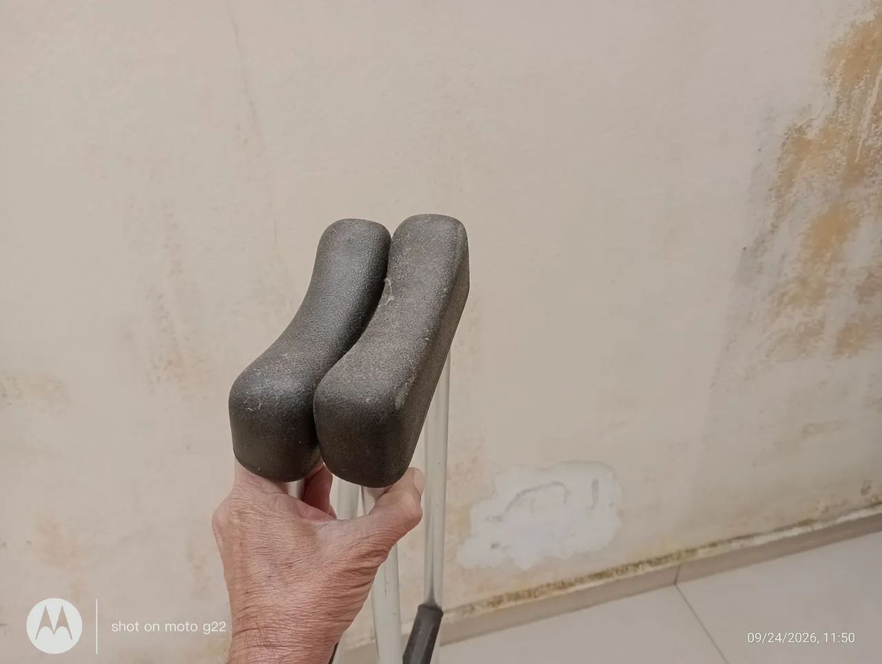 Muletas de alumínio
