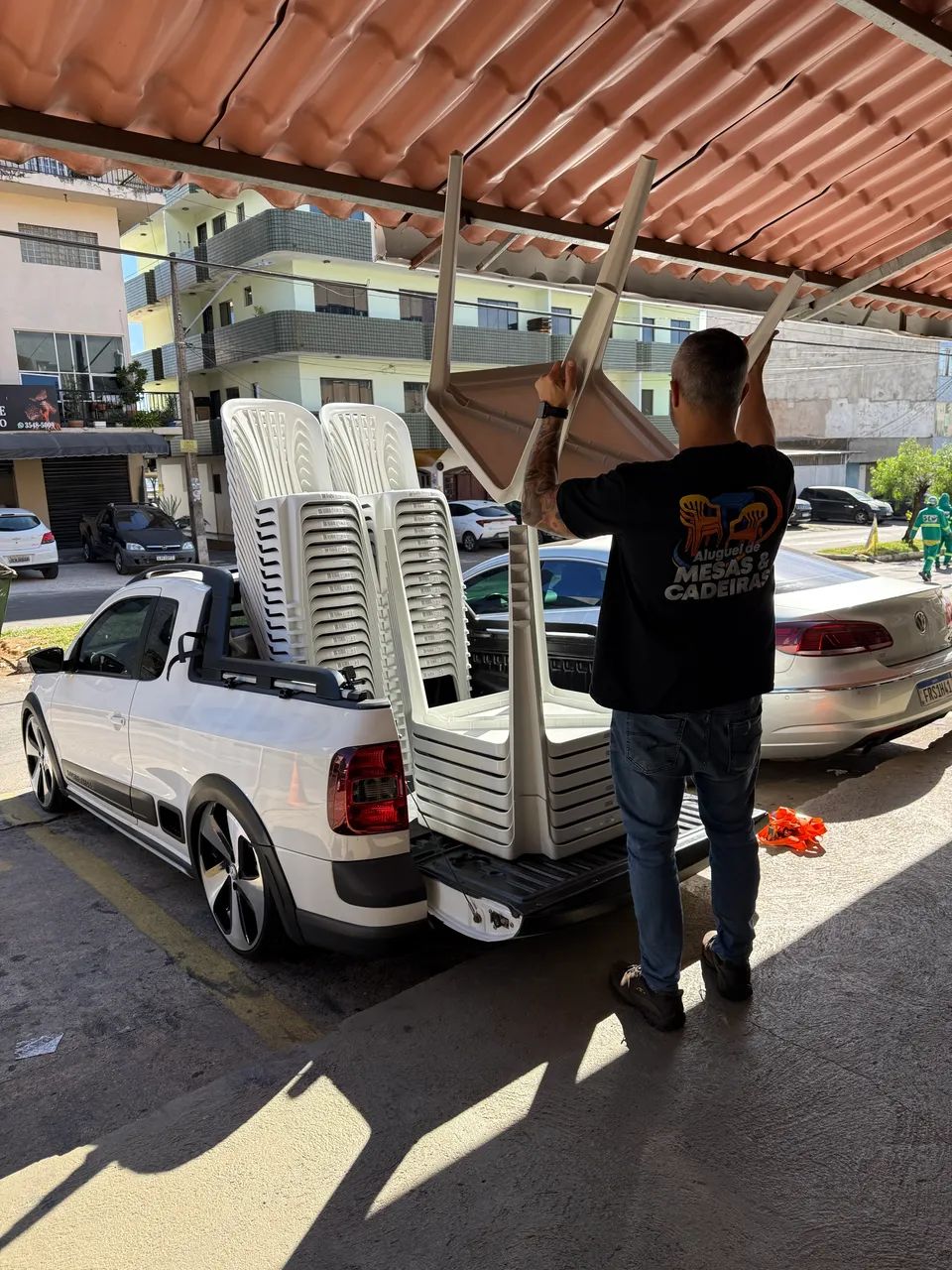 Aluguel de Mesas Cadeiras e Cama Elástica em Sobradinho  - Foto 2