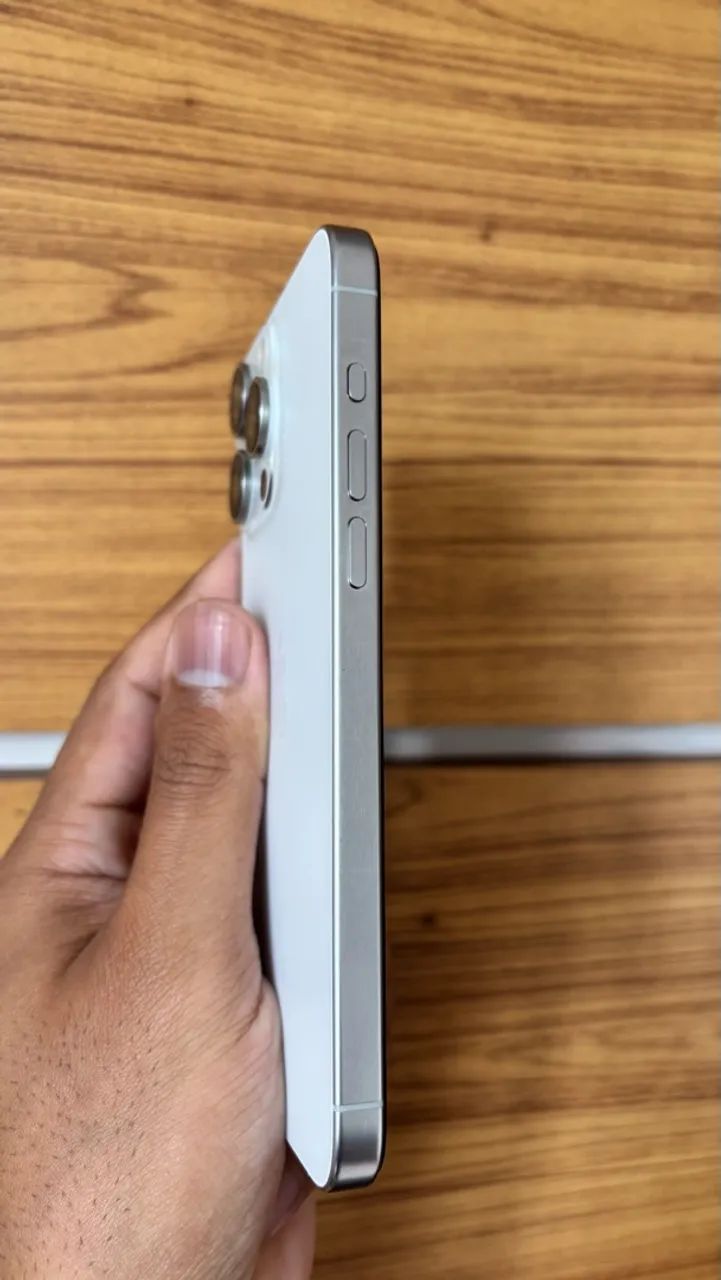 iPhone 15 Pro Max 256GB Branco - Impecável | Original Apple  - Foto 4