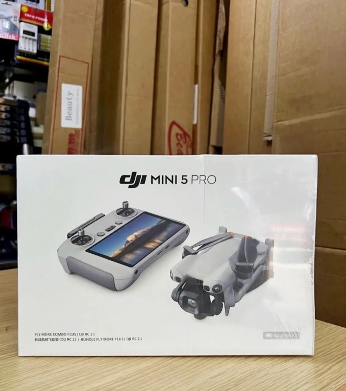 Drone Dji Mini 5 Pro Combo Fly More Controle com Tela Lacrado