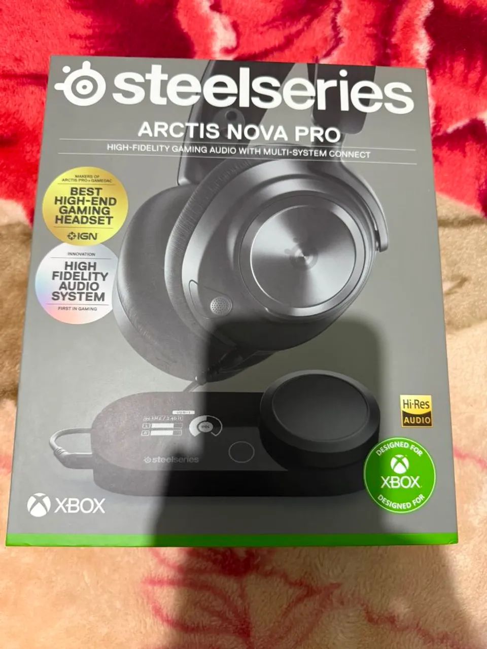 Headset steelseries arctis nova pro 
