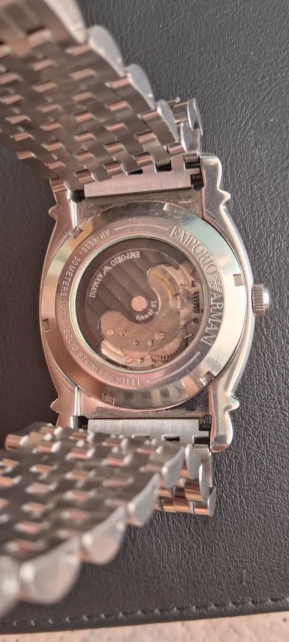 Relógio de GRIFFE EMPÓRIO ARMANI AR4636 MECÂNICO  - Foto 2