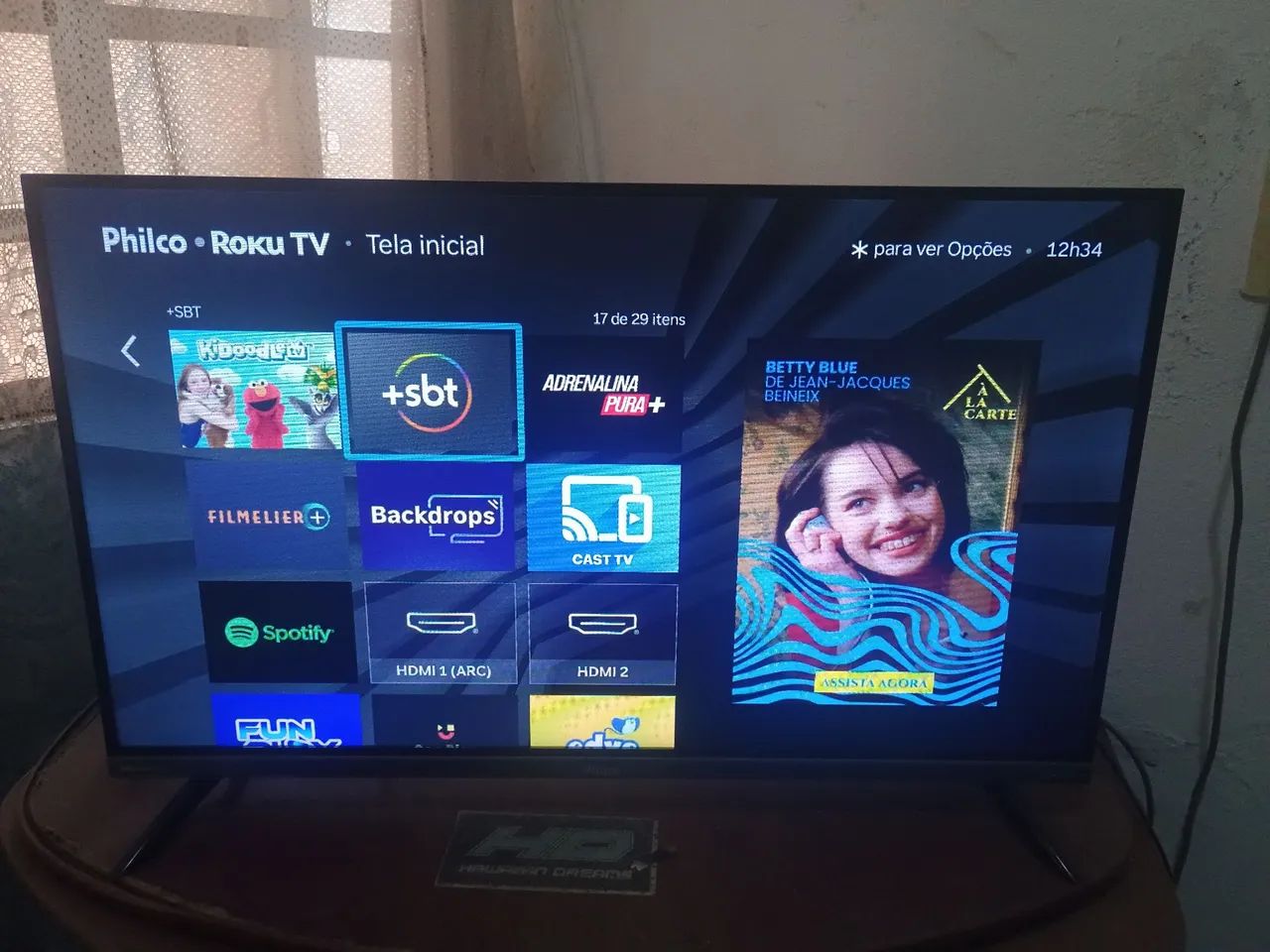 Tv smart fhilco 32 polegadas 