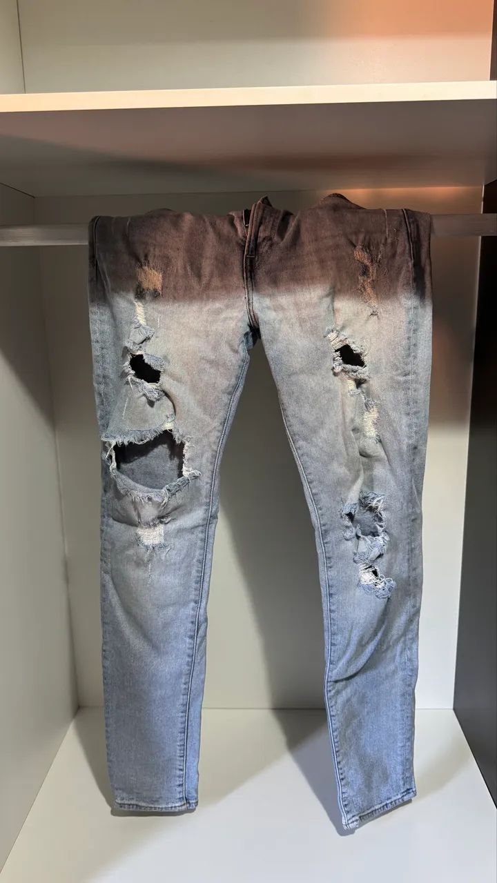 Calça Denim 38 - Foto 2