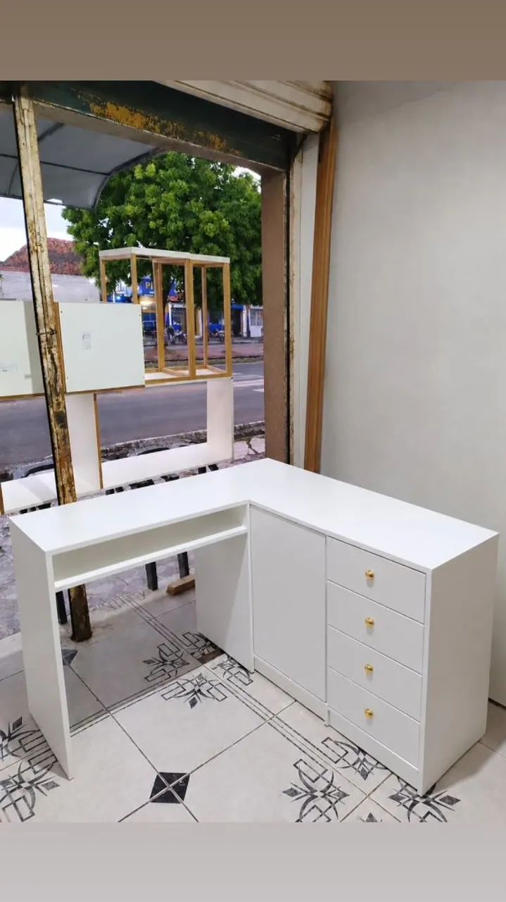 Mesa em L 