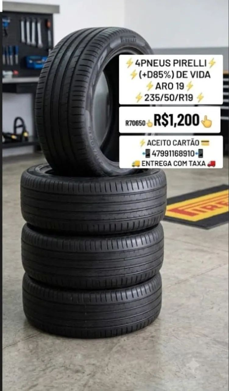Pneus Pirelli aro 19  - Foto 3