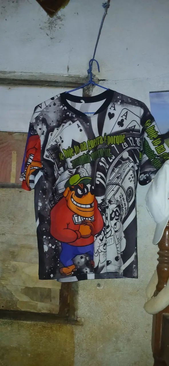 Camisa dos metralha dos baile  - Foto 3