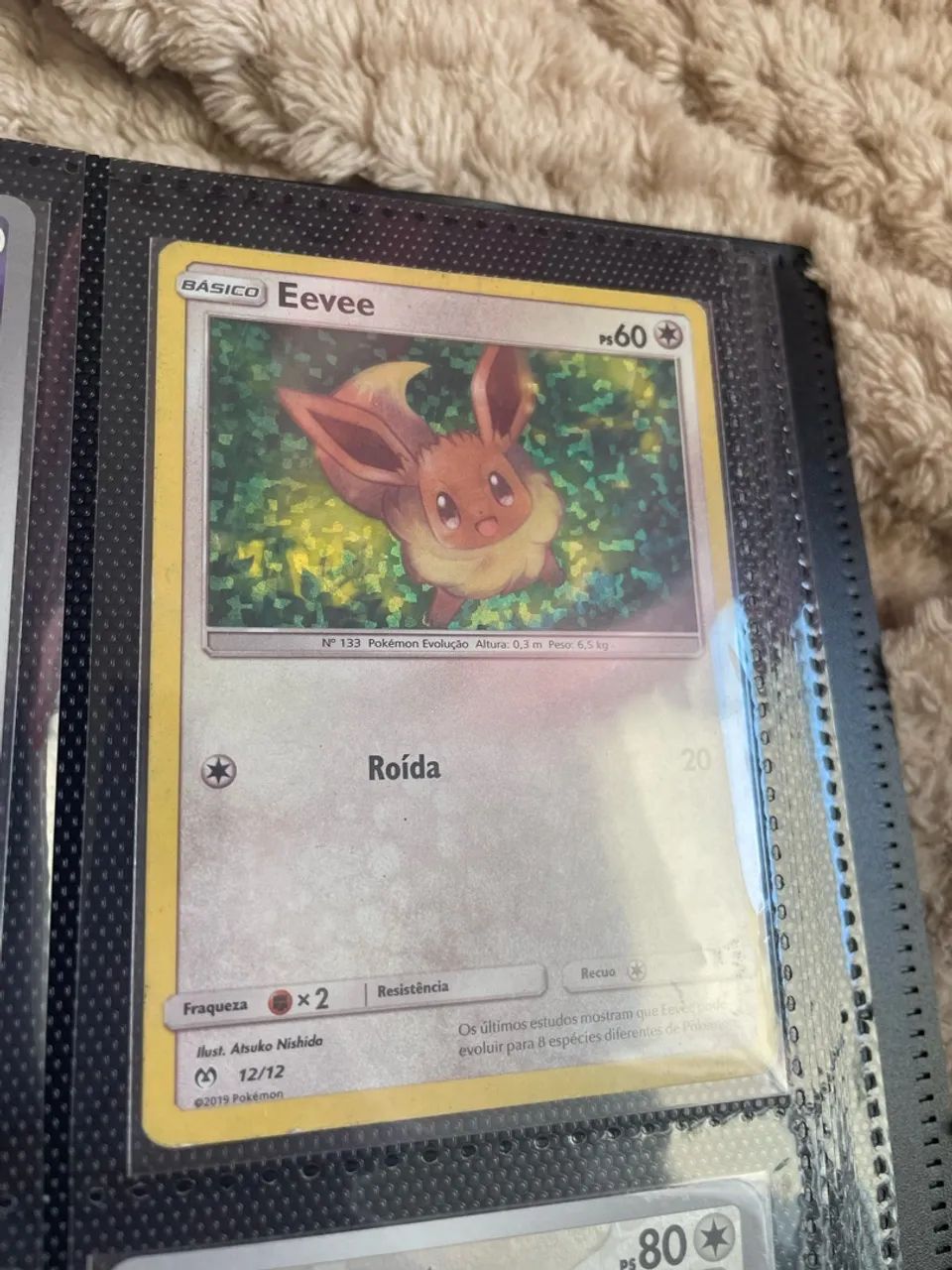 Carta Pokémon Eevee promo