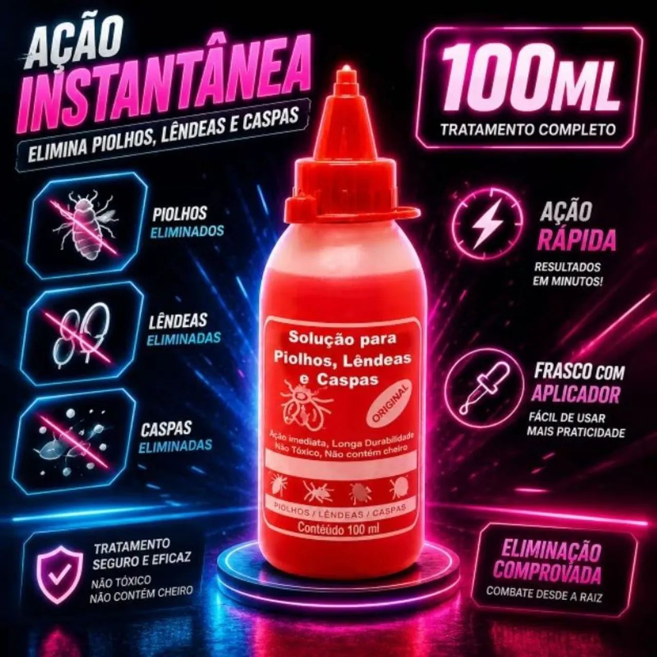Xô piolhos, lêndeas e mosca  - Foto 5