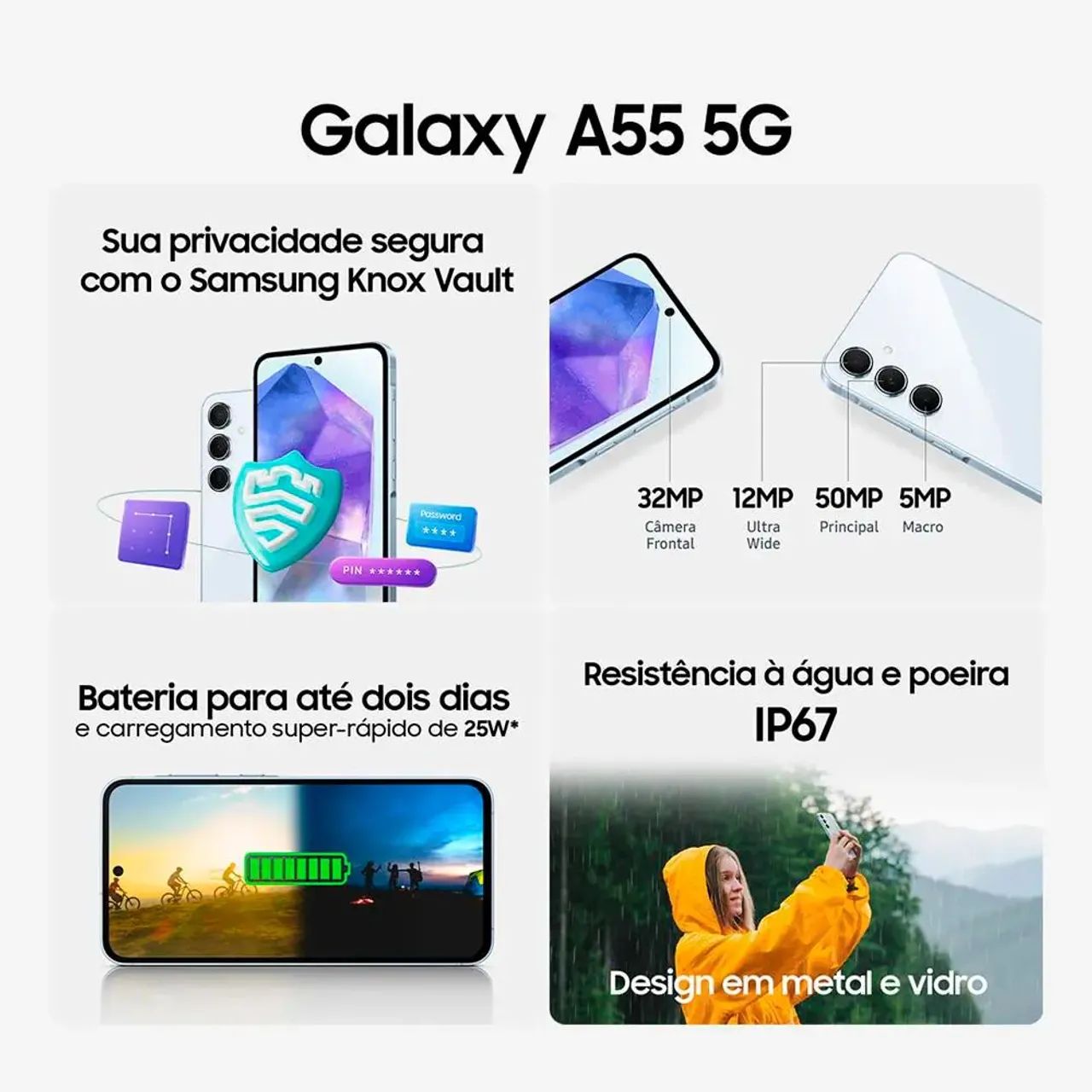 Celular Sansung A55  - Foto 5