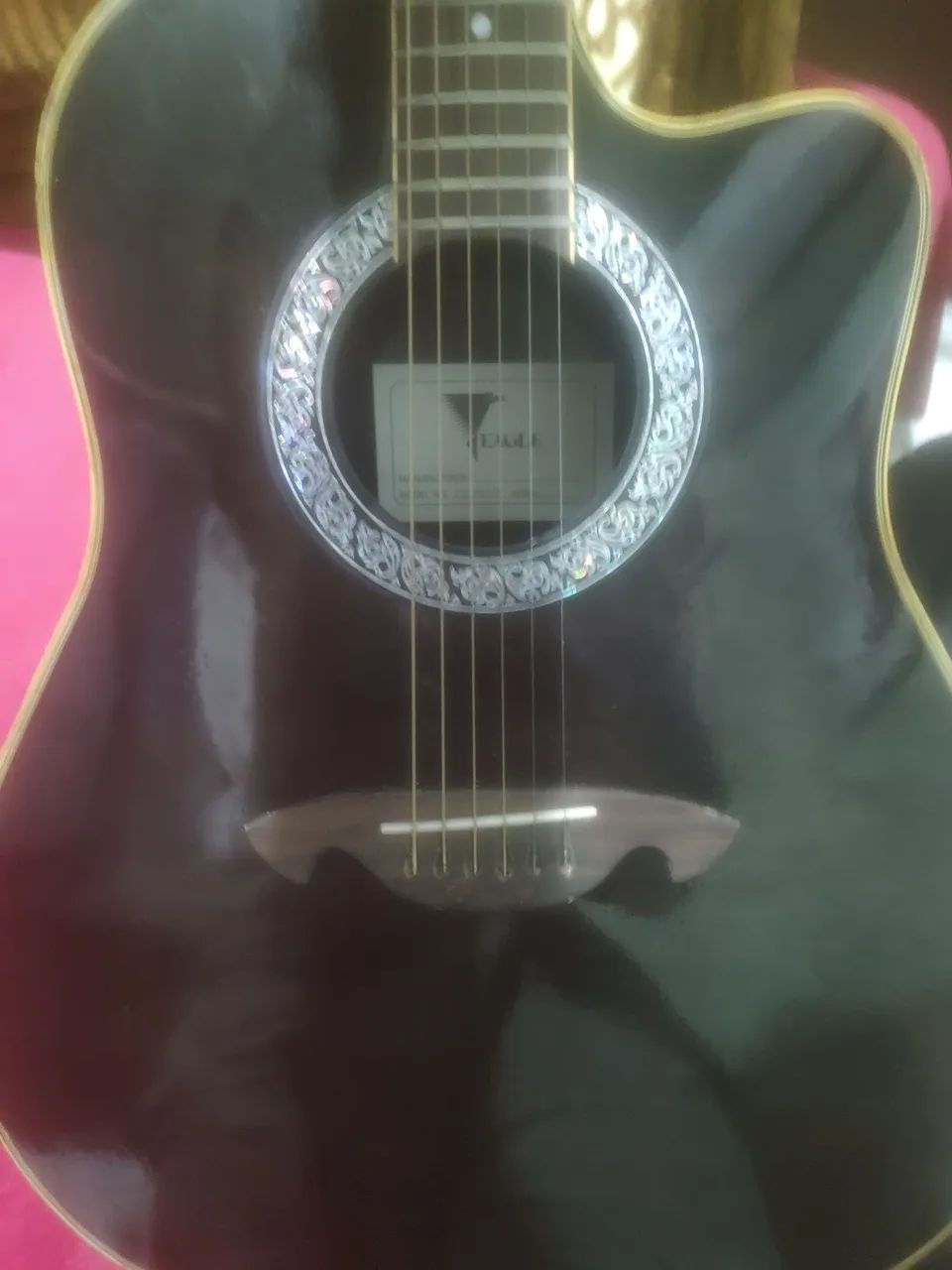 Vendo violão Eagle com capa - Foto 3