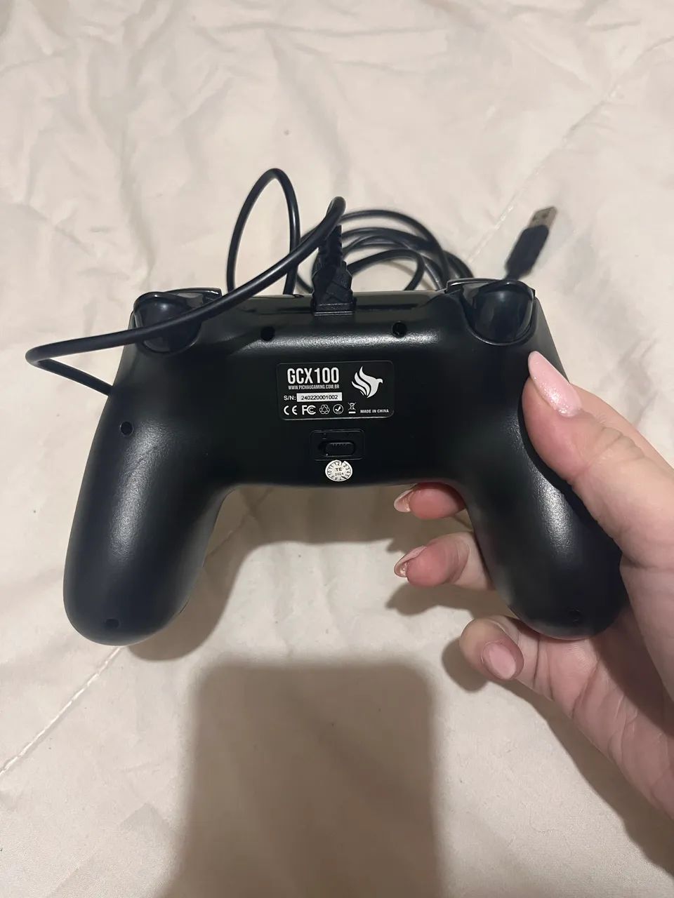 Controle pichau de PC com fio  - Foto 2