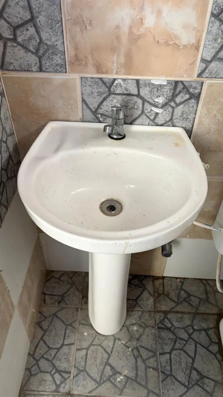 Lavatório  Com Coluna Marca Loqasa  - Foto 2