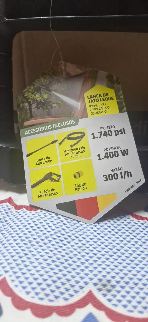 Lavadora de alta pressão Karcher