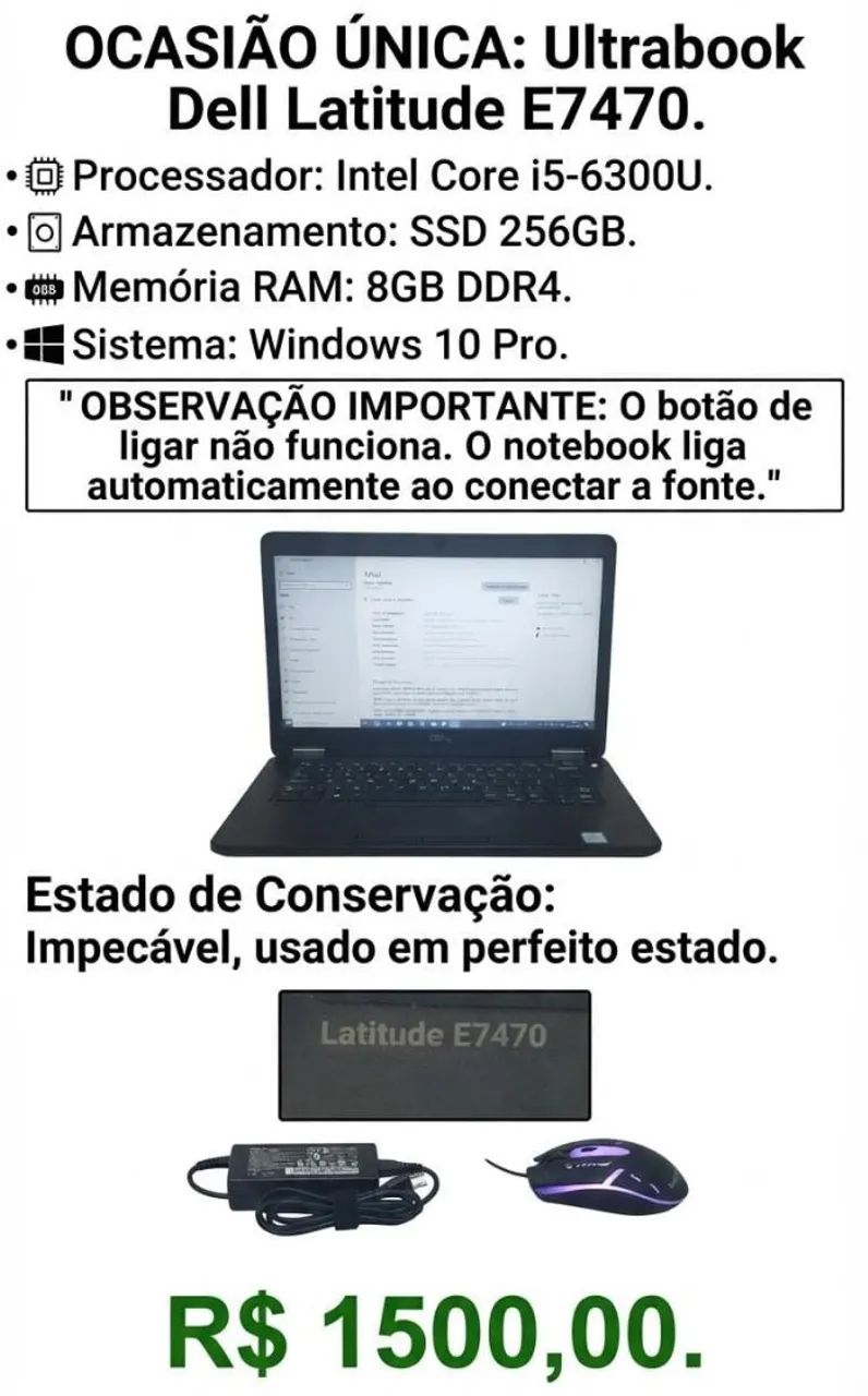 Ultrabook Dell latitude