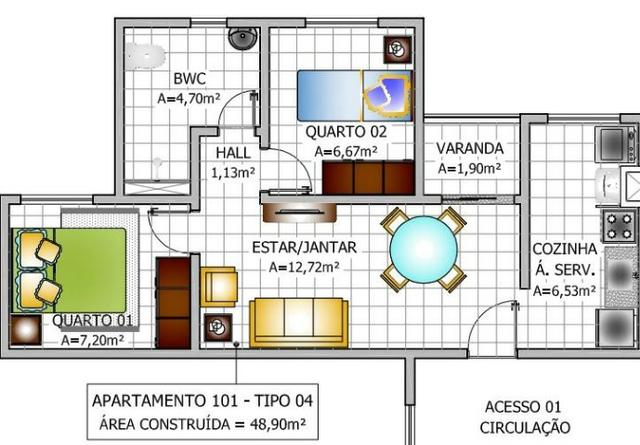 MM Imperdivel!!! Apto até 100% financiado no Maiobão - Foto 3