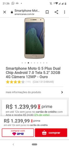Celular moto g5 plus - Foto 3