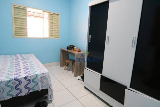 Casa com 3 dormitórios à venda, 125 m² por r$ 290.000,00 - residencial recanto do bosque - - Foto 12