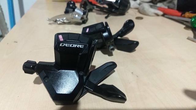 Kit transmissão Shimano Deore - Foto 3