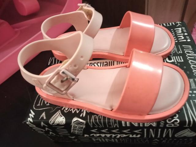 Mini melissa n 22 com caixa e saquinho