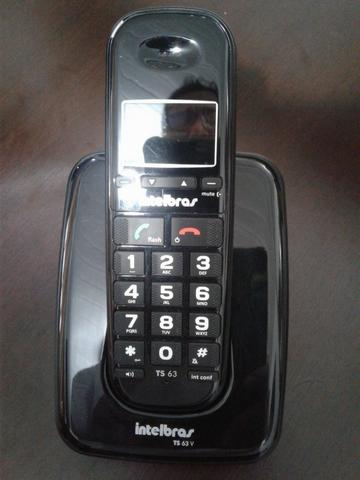 TS 63 V - Telefone Sem Fio Preto - Foto 3