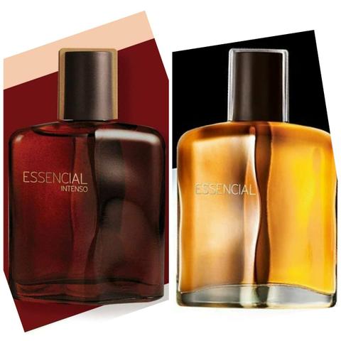 Promoção perfume natura essencial masculino tradicional ou intenso 100ml
