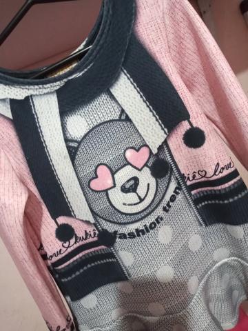Vestido kukie novo lindo tamanho 3