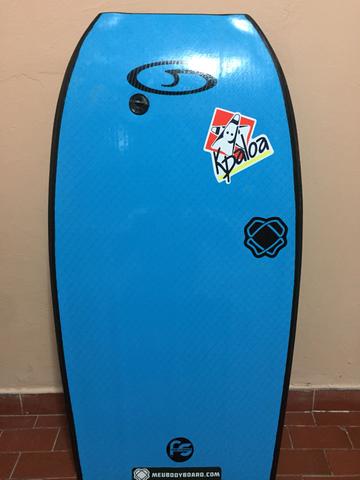 Vendo Kit Completo Bodyboard/leash/pé de pato/capa - Foto 3