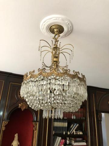 Lustre Cristal Antigo - Foto 2