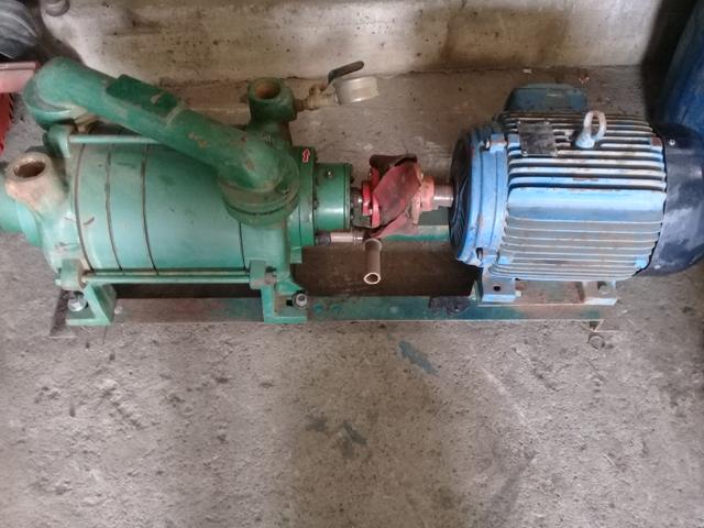 Bomba de vacuo + motor