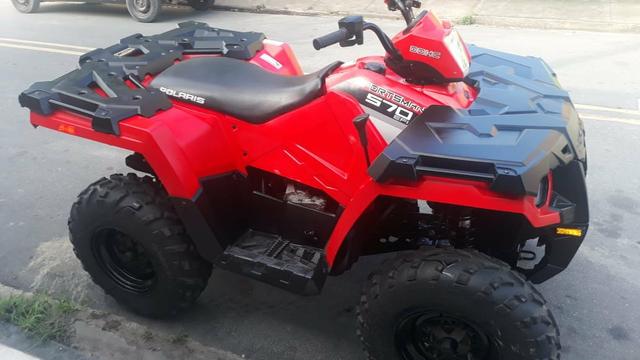 Quadriciclo Polaris 4x4 automático 2015 - Foto 4