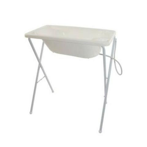 Banheira para Bebê Burigotto, com suporte e assento - Foto 2