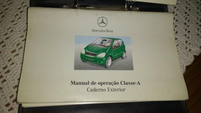 Manual do proprietário Classe A Mercedes Benz W168 - Foto 8