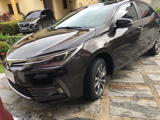Vendo corola altis 2018 cor marrom estado de okm - Foto 5