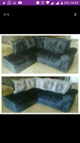 Promoçao 600$ Sofa de canto leia (DESCRIÇÃO)