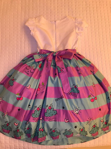 vestido de filo infantil