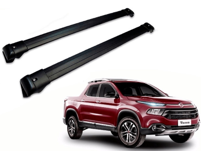 Rack Travessa Alumínio Horizontal Larga P/ Todos os Carros - Foto 2