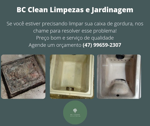 Limpeza de Caixa de Gordura