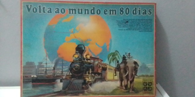 Jogo De Tabuleiro Volta Ao Mundo Em 80 Dias